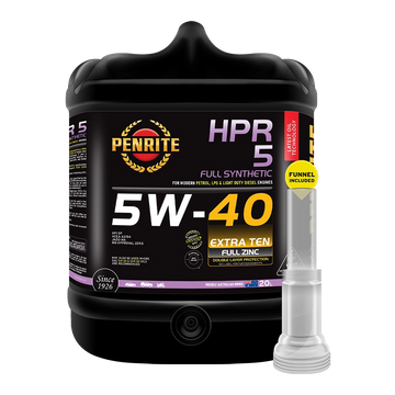 Penrite HPR 5 Full Synthetic Engine Oil 5W-40 20L HPR05020 (Pickup Only)