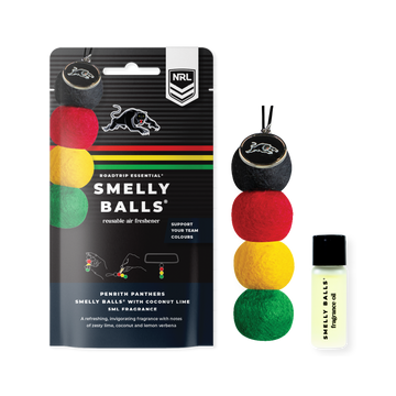 Smelly Balls Penrith Panthers Inspired Reusable Air Freshener Starter Set - NRL445AH