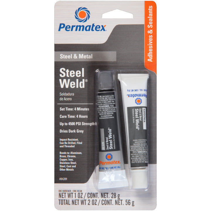 Permatex Steel Weld 56g Dries Dark Grey  - 84209