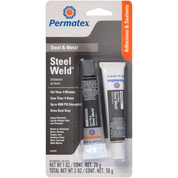 Permatex Steel Weld 56g Dries Dark Grey  - 84209