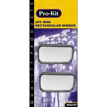 Pro-Kit Mirror - Mini Rectangular Blind Spot Mirror (2 Pack) - RG2127 (Pickup Only)