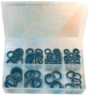 PKTool 90pc Dowty Style Rubber/Metal Gasket Assortment - RG28154 (Pickup Only)