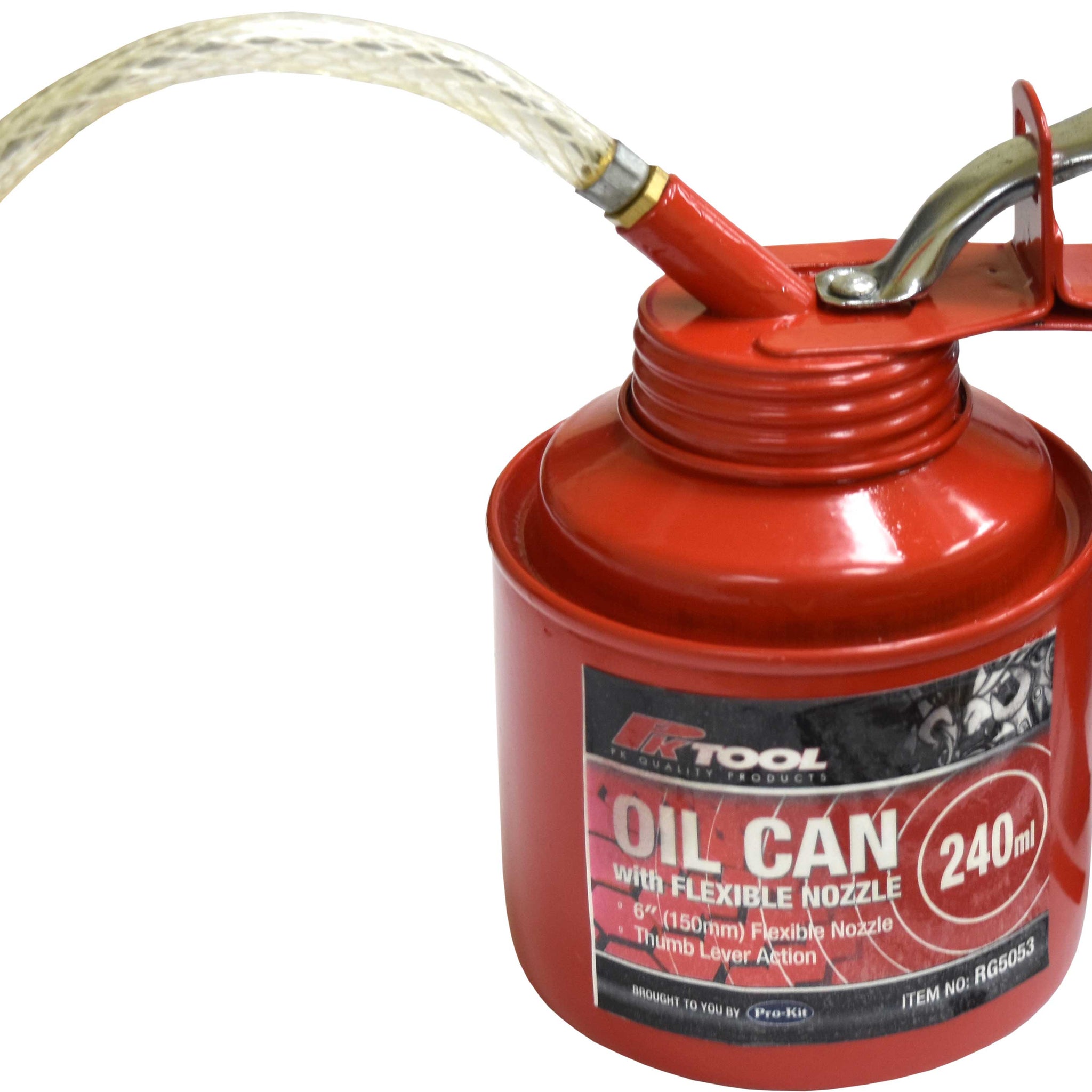 PKTool 240cc Oil Can with Flexible Nozzle  - RG5053 (Pickup Only)