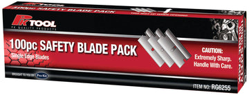 PKTool 100pc Safety Blade Pack - RG6255 (Pickup Only)