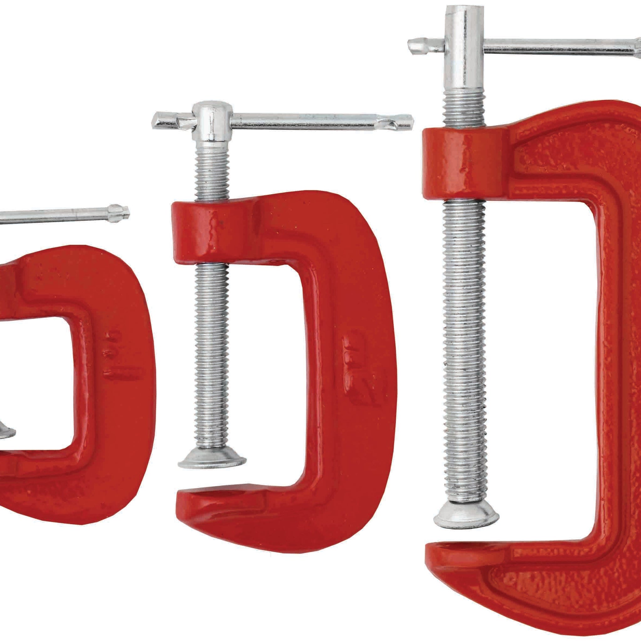 PKTool 3pc G-Clamp Set - RG7124 (Pickup Only)