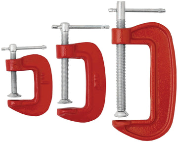 PKTool 3pc G-Clamp Set - RG7124 (Pickup Only)