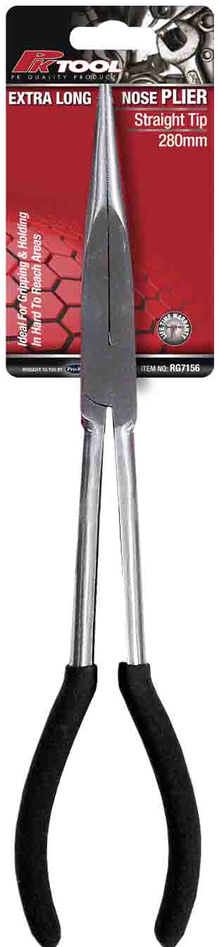 PKTool 11 inch Pliers - Long Nose Straight - RG7156 (Pickup Only)