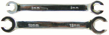 PKTool Spanner Set - 2Pc Flare Nut 6/8mm and 10/12mm - RG7434 (Pickup Only)