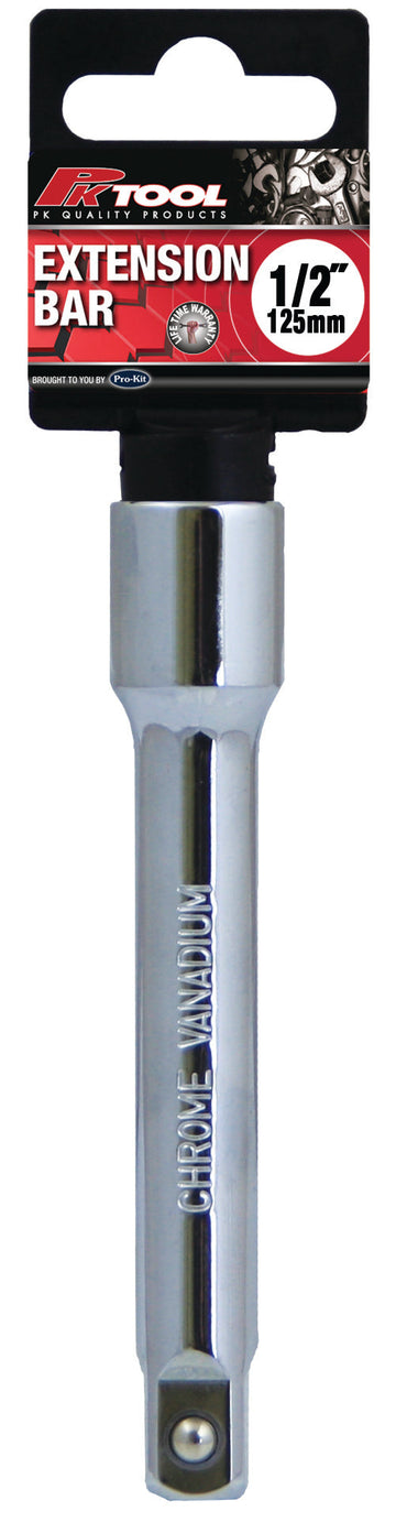 PKTool Socket Extension Bar - 1/2 inch Dr 125mm - RG7465 (Pickup Only)