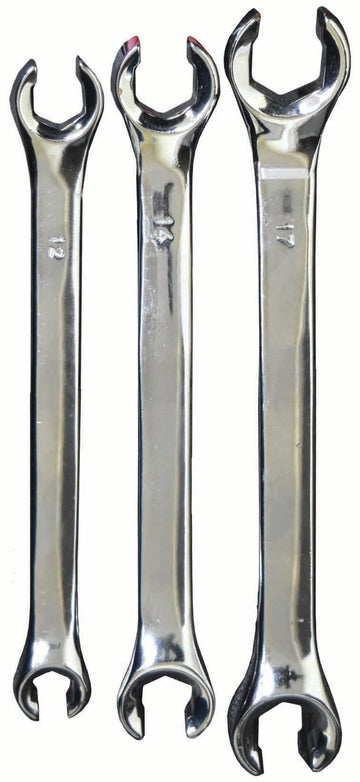 PKTool Spanner Set - 3Pc Flare Nut Metric - RG7576 (Pickup Only)