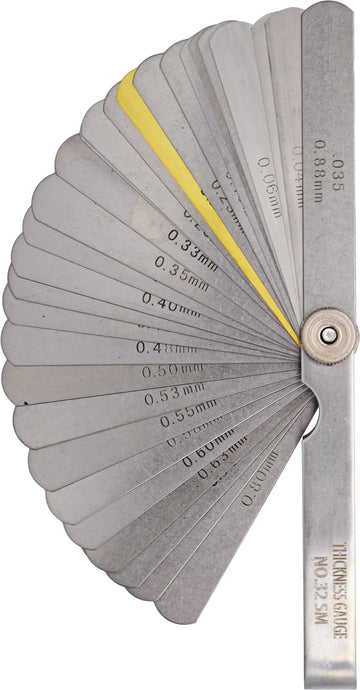 PKTool 32 Blade Feeler Gauge - RG7605 (Pickup Only)