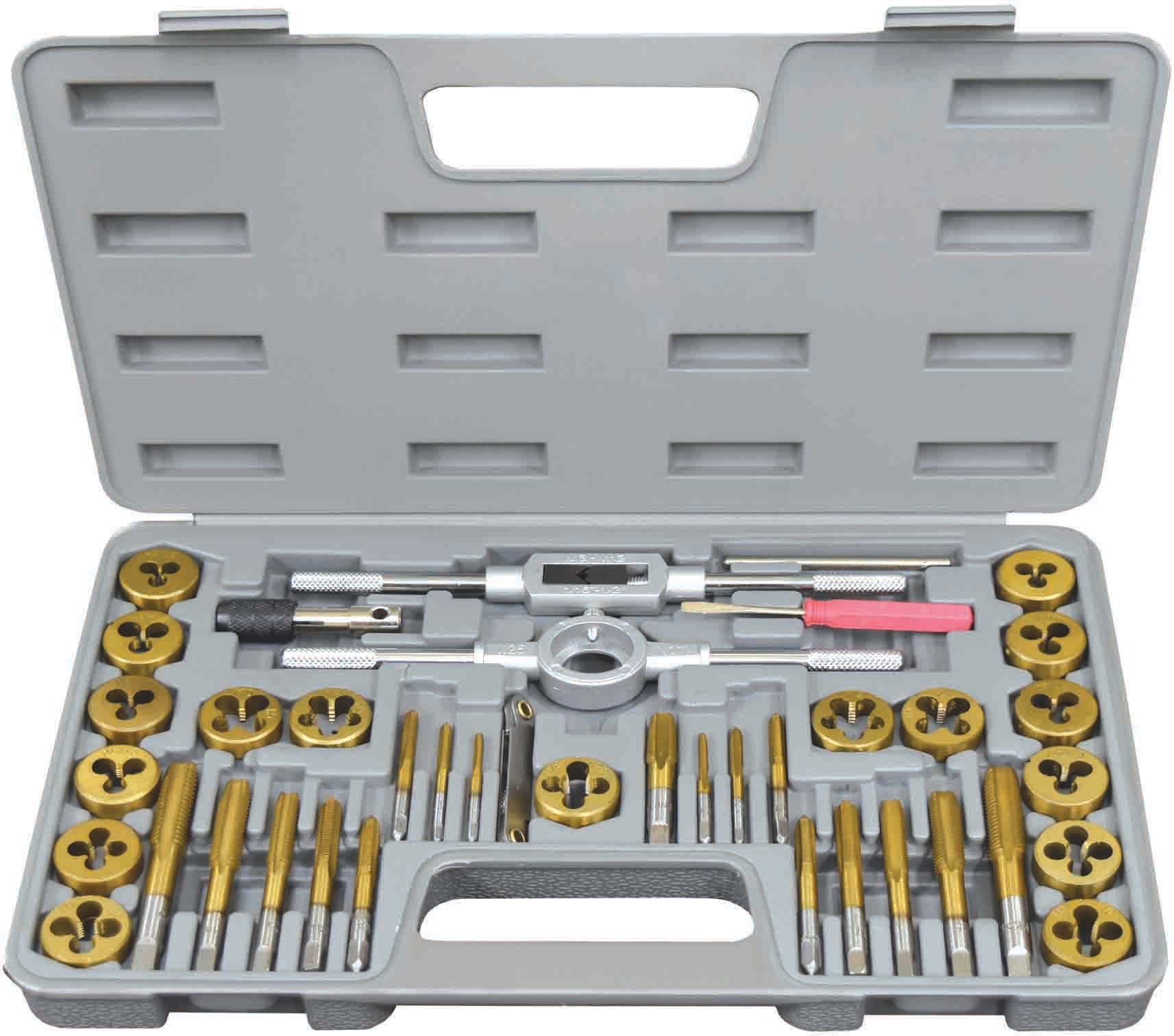 PKTool 40pc Metric Tap and Die Set - RG7660 (Pickup Only)