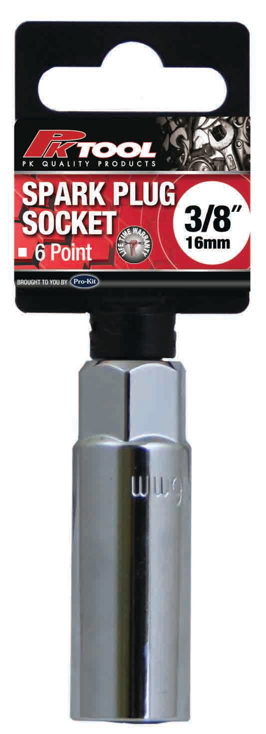 PKTool Socket - 3/8 inch 16mm Spark Plug - RG7717 (Pickup Only)