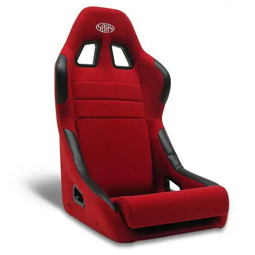 SAAS Seat Fixed Back Mach II Red ADR Compliant - RP1002