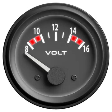 SAAS Volt Gauge 8v - 18v (12V) - SG72250