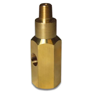 SAAS Gauge T-Piece Sender Brass Adaptor 230031 1/8-27 NPT - SGA-230031