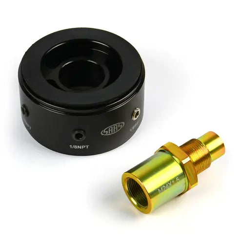 SAAS Oil Filter Sandwich Plate Kit Toyota 1HZ 1HJ 1KZ SGAP6 M24 x 1.5 - SGAP6-2415