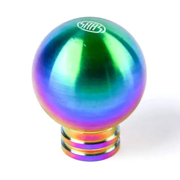 SAAS Billet Gear Knob Neo Titanium Finish Ball Weighted - SGK4005