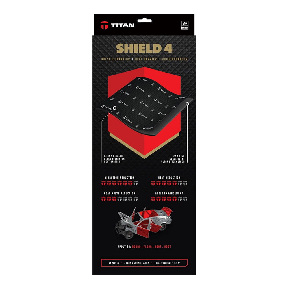 Titan 4 Sheet 2 Layer Vibration, Noise & Heat Defence - SHEILD 4