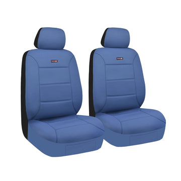 SharkSkin Universal Front Seat Covers Size 30/35 Blue Neoprene - SKNA3503