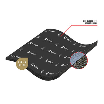 Titan 6mm Acoustic Foam Sound Absorber - SOAKER