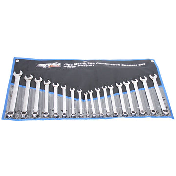 SP Tools Combination ROE Spanner Set - Metric/SAE - 18pc - SP10001