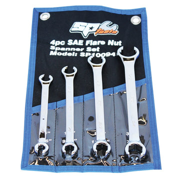 SP Tools Flare Nut Spanner Set - SAE - 4pc - SP10094