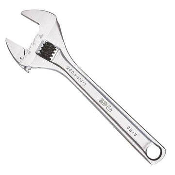 SP Tools Adjustable Wrench - Wide Jaw Premium - Chrome Individual, Sizes: 300mm - SP18072