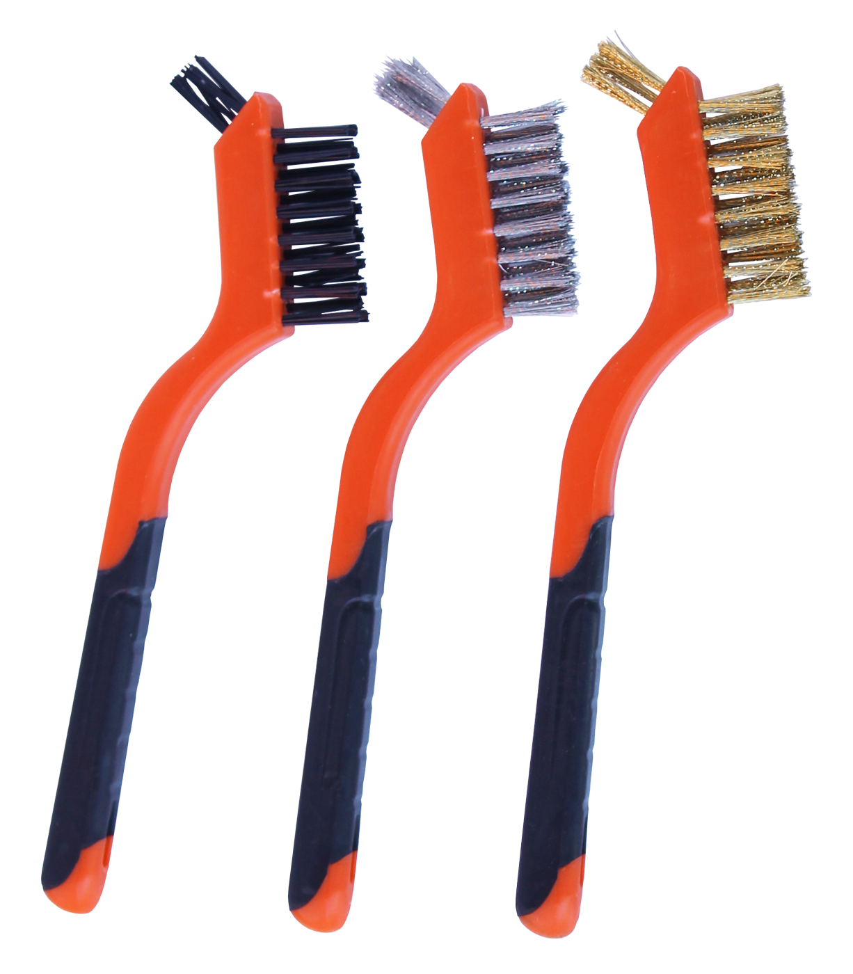 SP Tools Wire Brush Set - Mini 180mm - 3pc - SP30890 (Pickup Only)