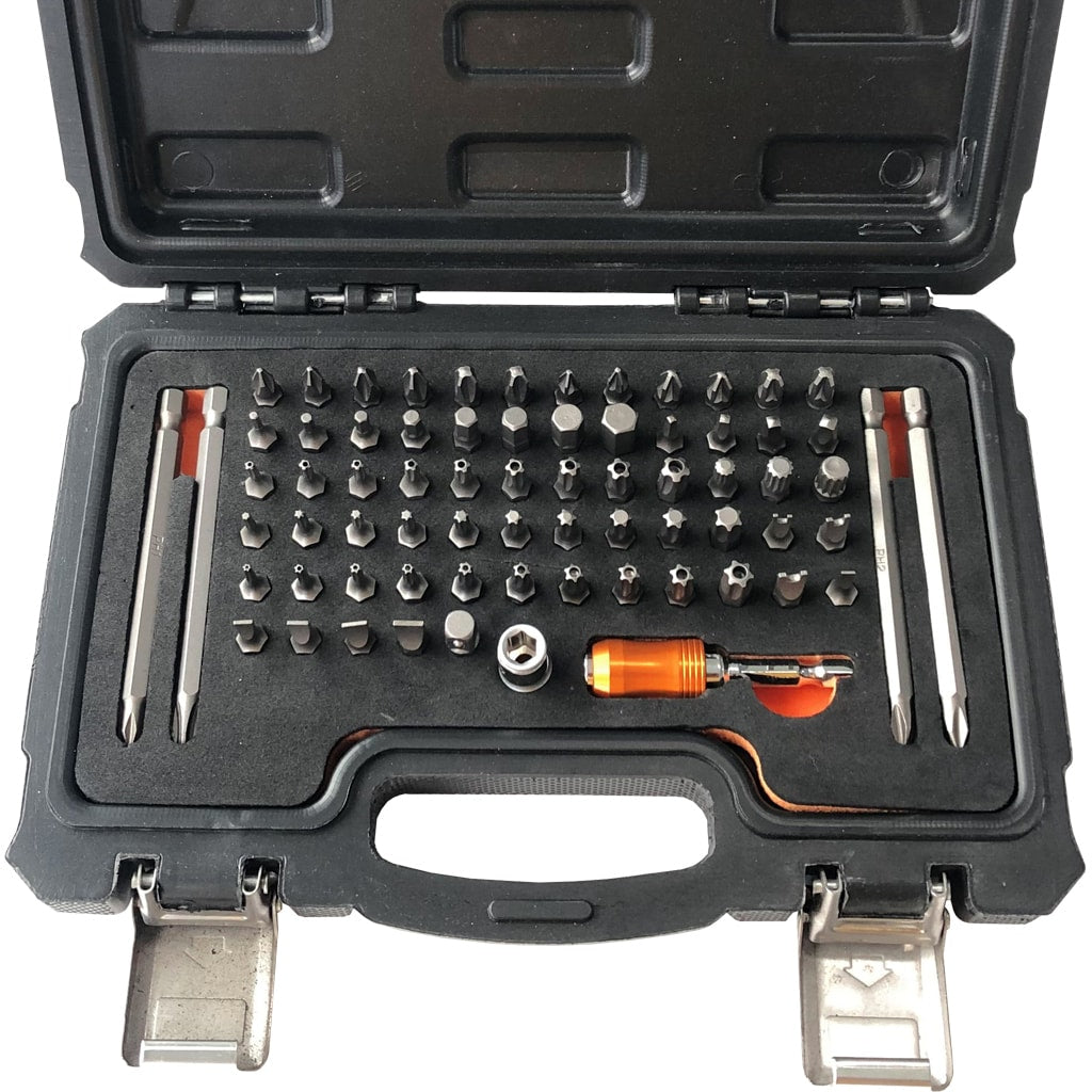 SP Tools Technicians 1/4 inch Bit Set - 71 piece - SP39511 (click & collect only)