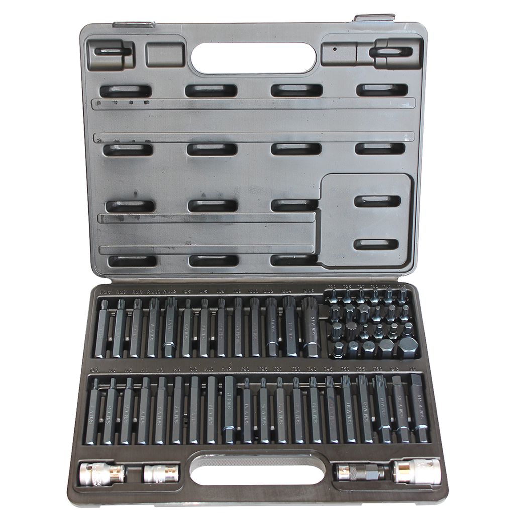 Sp7 Bit SP Tools 60 Piece Professional Bit Set - 3/8 & 1/2 Drive - SP39620 ...