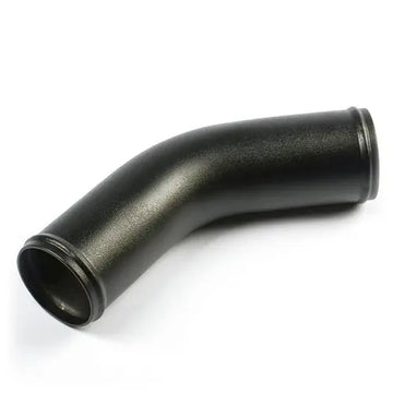 SAAS Pipe 57mm diameter x 45 Deg Aluminium Black Powder Coat - SP455757