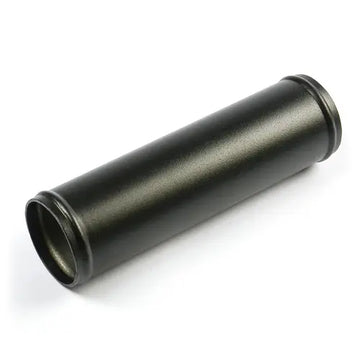 SAAS Pipe 57mm diameter x 200mm Aluminium Black Powder Coat - SP5757200