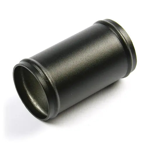 SAAS Pipe 76mm diameter x 100mm Aluminium Black Powder Coat - SP7676100
