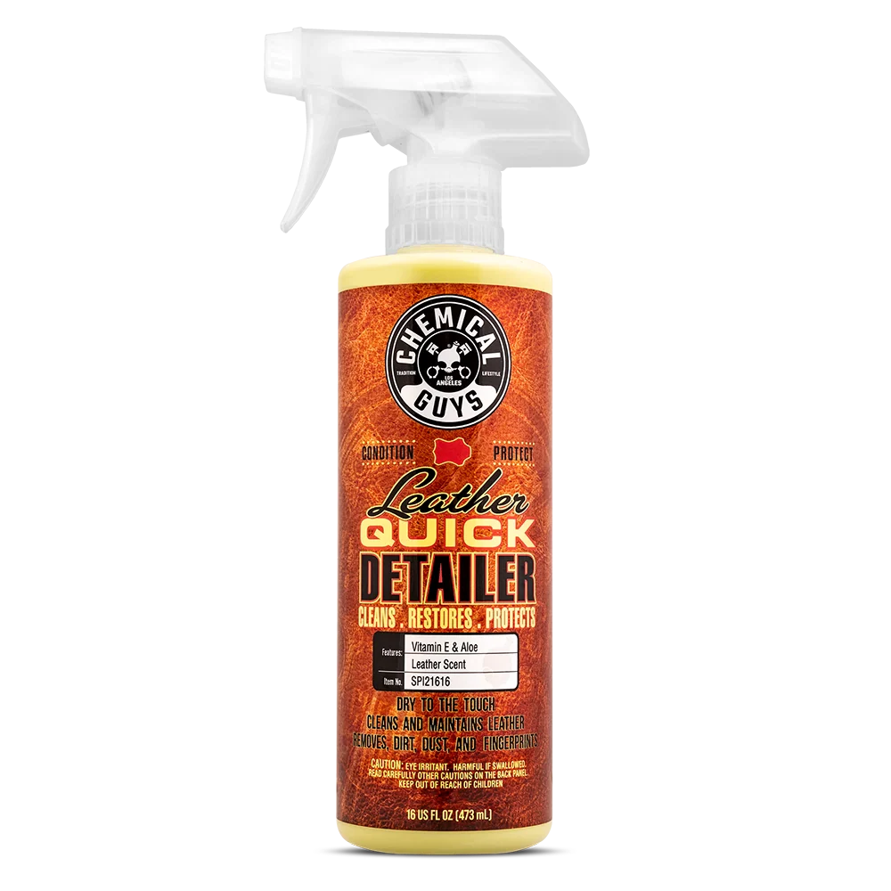 Chemical Guys Leather Quick Detailer Matte Finish Leather Care Spray - SPI21616