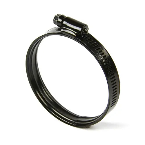 SAAS Hose Clamp Dual Bead Black Stainless Steel 63mm - 80mm - SSDC64B