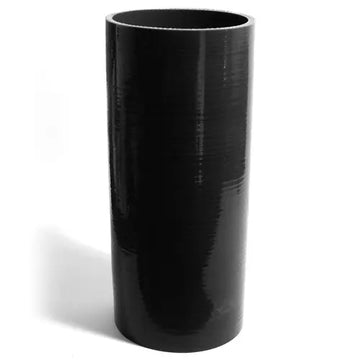 SAAS Straight 4 Ply Silicone Hose 102mm x 102mm x 254mm Black - SSH102102254