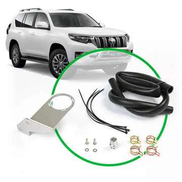 SAAS Oil Catch Tank Install Kit Prado 150 Series 2.8L 2015 On - ST1203
