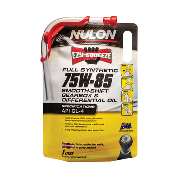 Nulon SYN75W85-1E Full Synthetic 75W-85 Smooth Shift Manual Gearbox and Transaxle Oil 1L