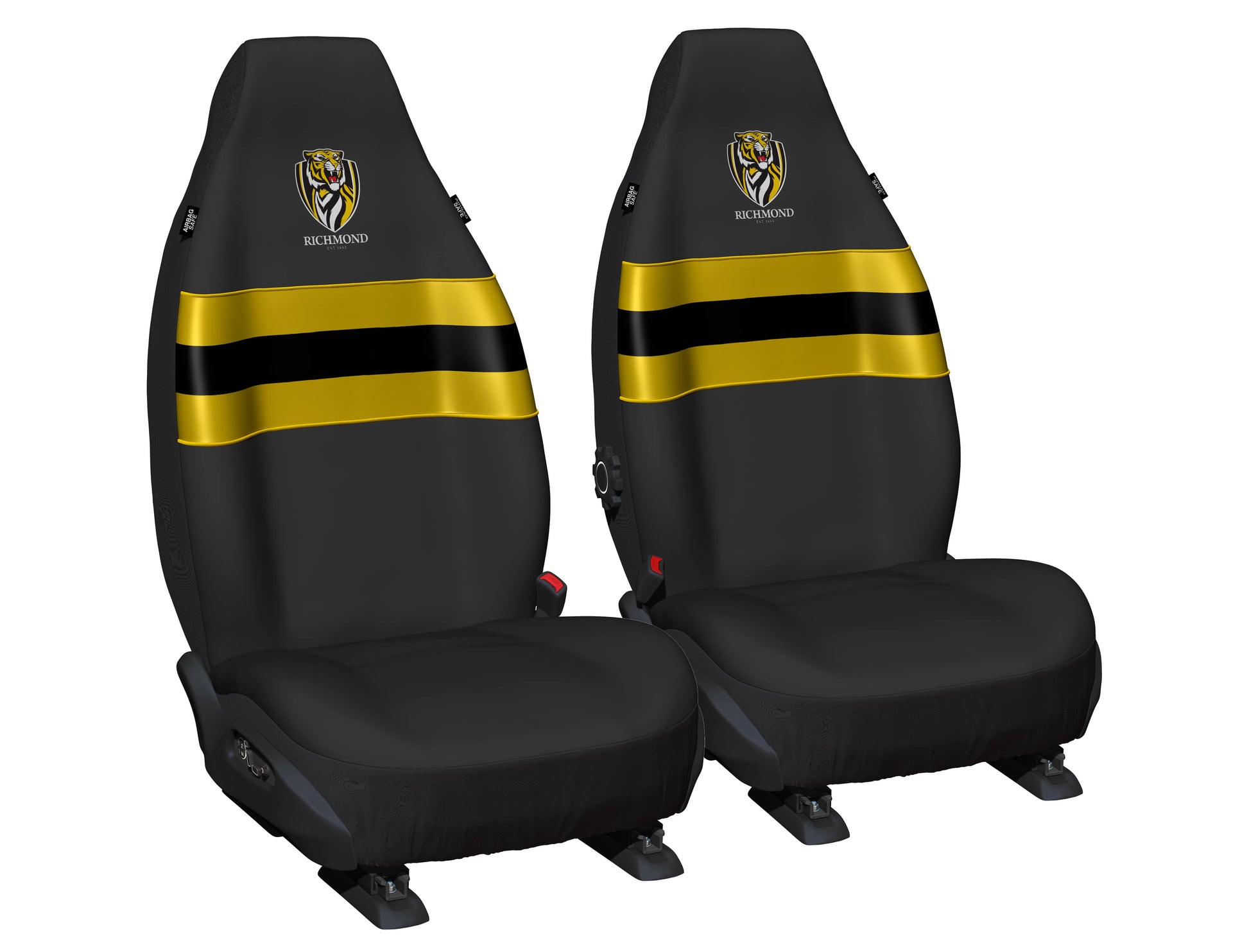 AFL Seat Cover Richmond Size 60 Front Pair PPAFLRIC6/2