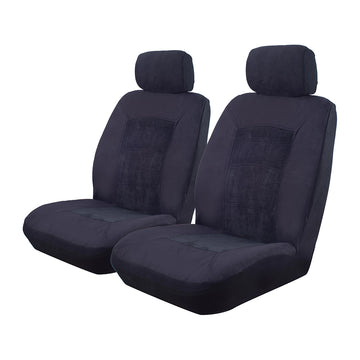 Ilana Charisma Seat Covers - Universal Size 30 (Black) - CHA30DSBLK (Bulky Item - Freight Applies)