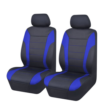MyCar Universal Ultra Light Neoprene Front Seat Covers Size 30/35 - Blue/Black - NEOA3503