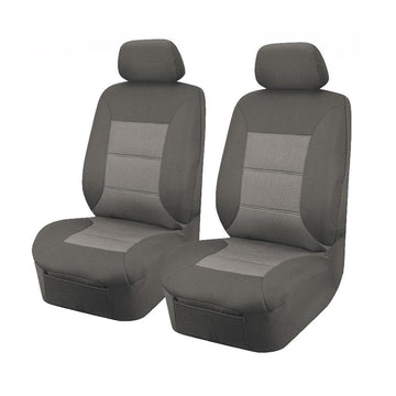 MyCar Universal Front Seat Covers Size 30/35 - Grey Premium - PMA3507