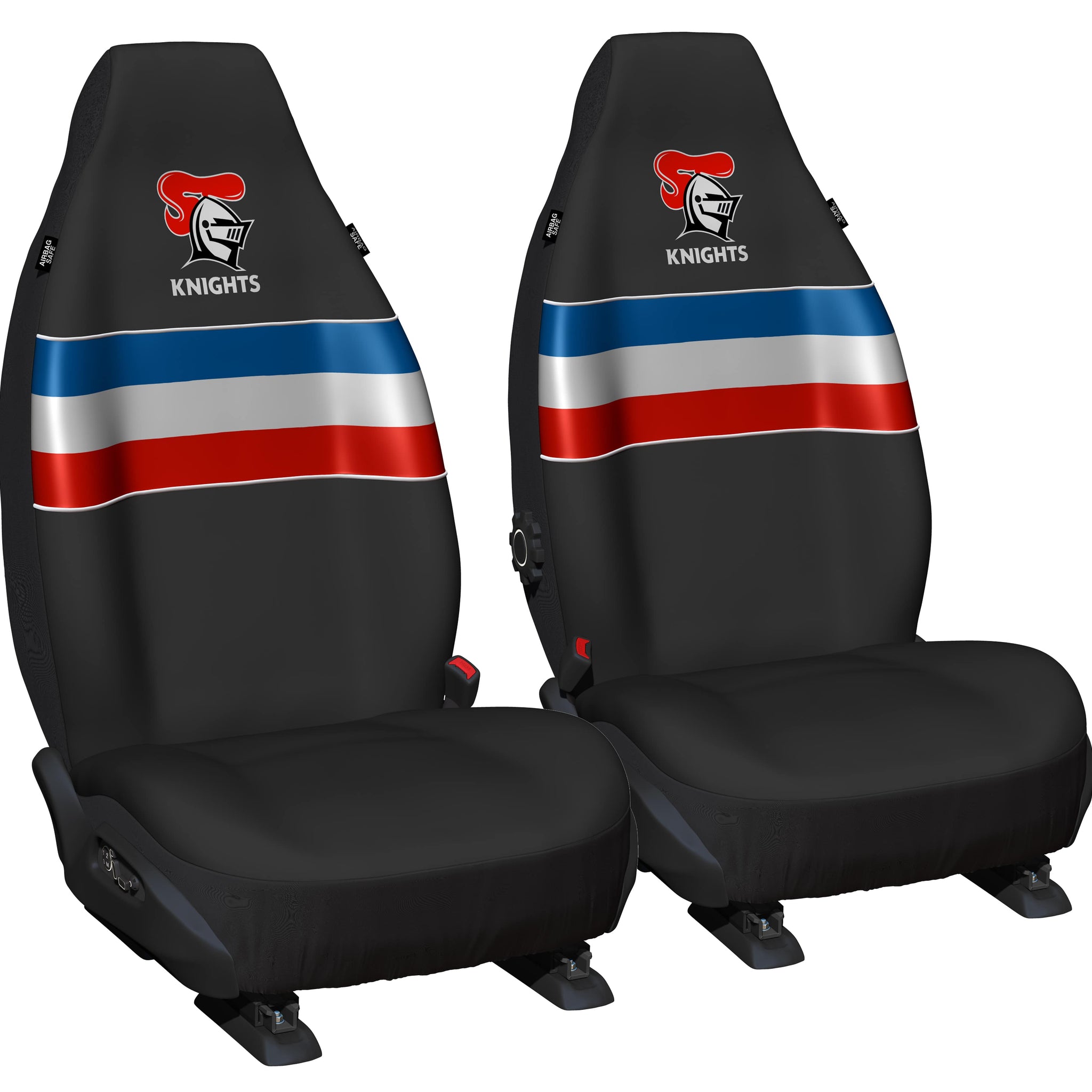 NRL Seat Cover Knights Universal Size 60 Front Pair - PPNRLKNI6/2