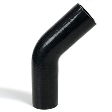 SAAS SSH455151 - 45 Degree 4 Ply Silicone Hose 51mm x 51mm Black