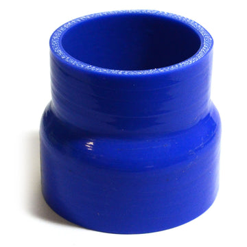 SAAS SSH637676E - Straight Silicone Reducer 76 x 63 x 76mm Length Blue