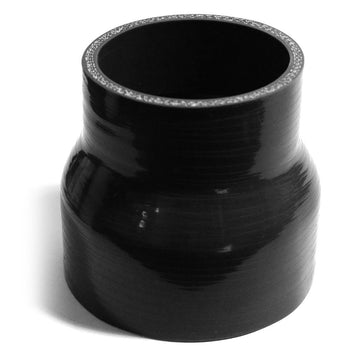 SAAS SSH76102102 - Straight Silicone Reducer 102 x 76 x 102mm Black