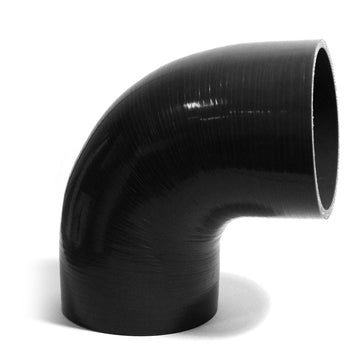 SAAS SSH90102102 - 90 Degree 4 Ply Silicone Hose 102mm x 102mm Black
