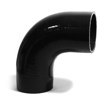 SAAS SSH907676 - 90 Degree 4 Ply Silicone Hose 76mm x 76mm Black