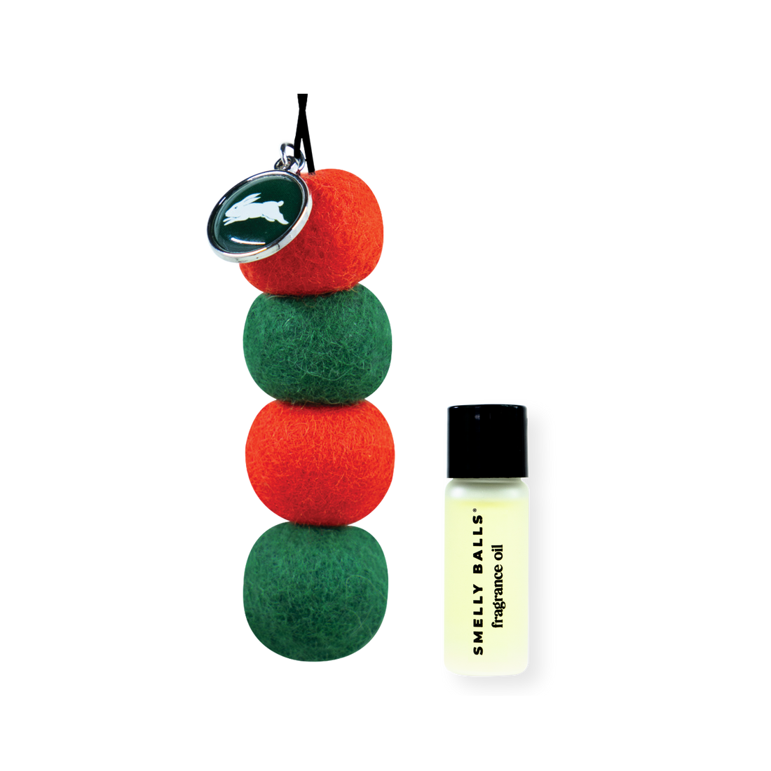 Smelly Balls South Sydney Rabbitohs Inspired Reusable Air Freshener Starter Set - NRL445AI